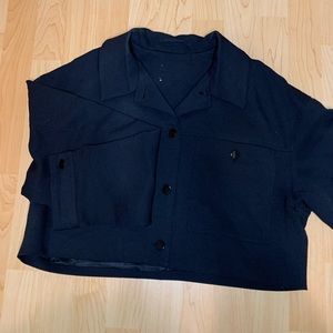 Aritzia - little cropped jacket (black)